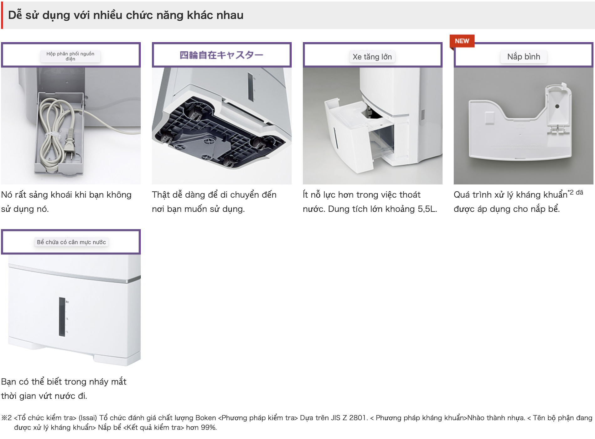 H&igrave;nh ảnh thực tế m&aacute;y h&uacute;t ẩm VIP MITSUBISHI MJ-PV250YX-W tại japanshop.THT