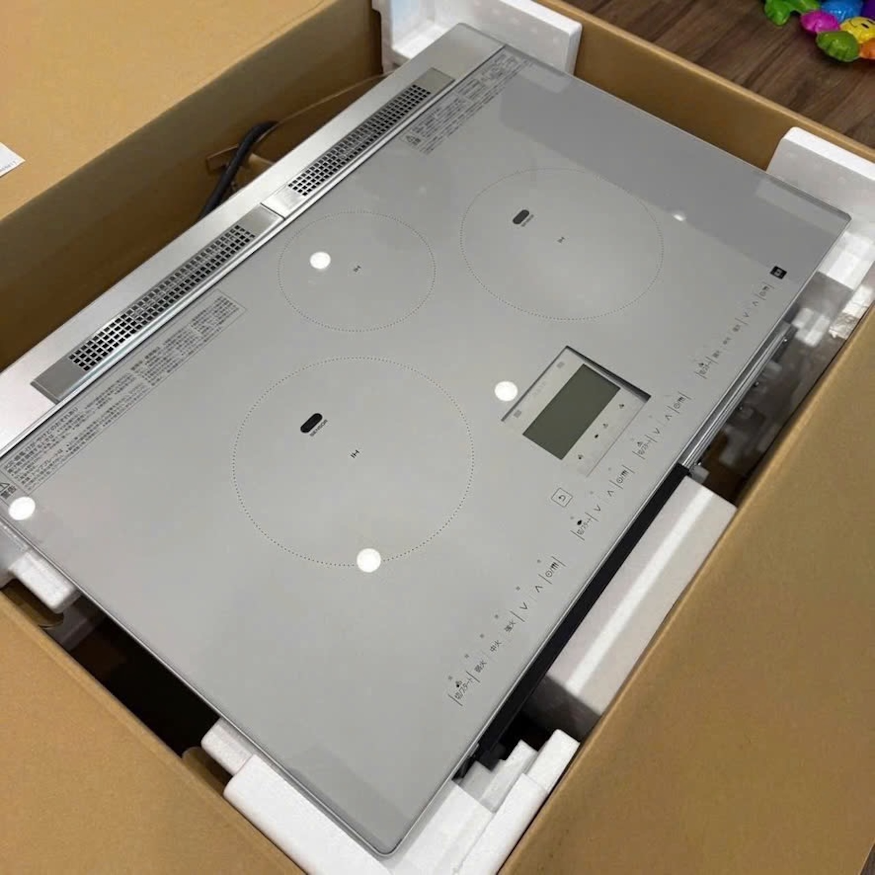 Bếp từ Hitachi HT-N8STWF (S) Nội Địa Nhật Bản – 75cm 3 Vùng Nấu VIP tại japanshopTHT.vn