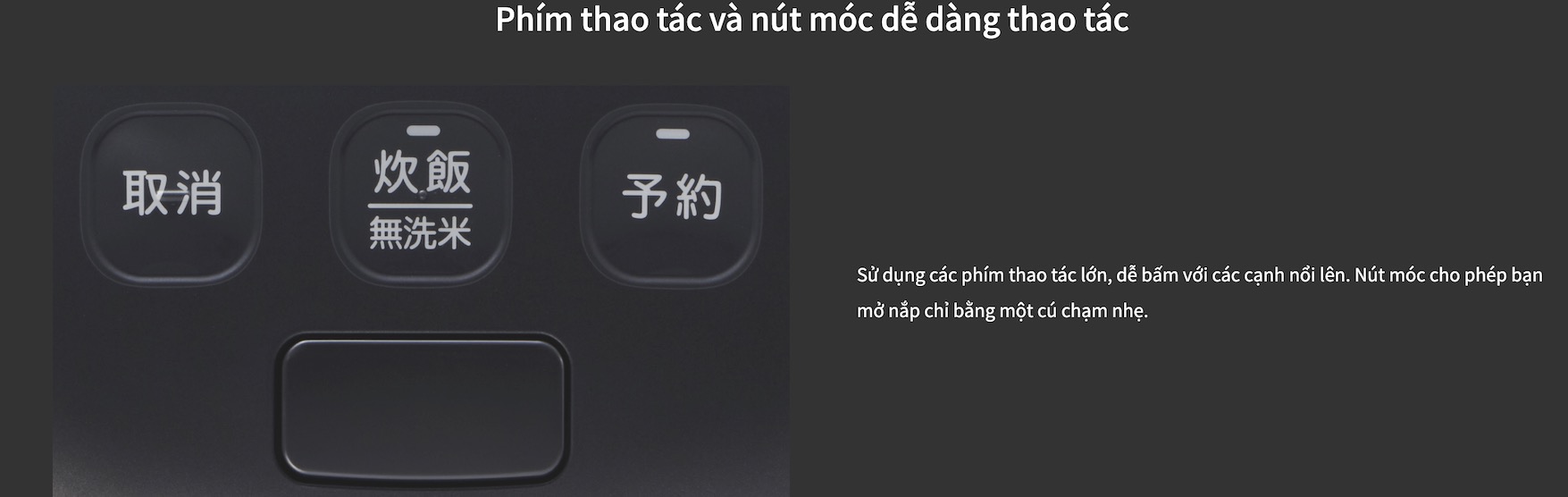 Nồi cơm điện cao tần áp suất hai bi, khoá vung VIP đầu bảng của TIGER Nhật nội địa JPI-X100-RK