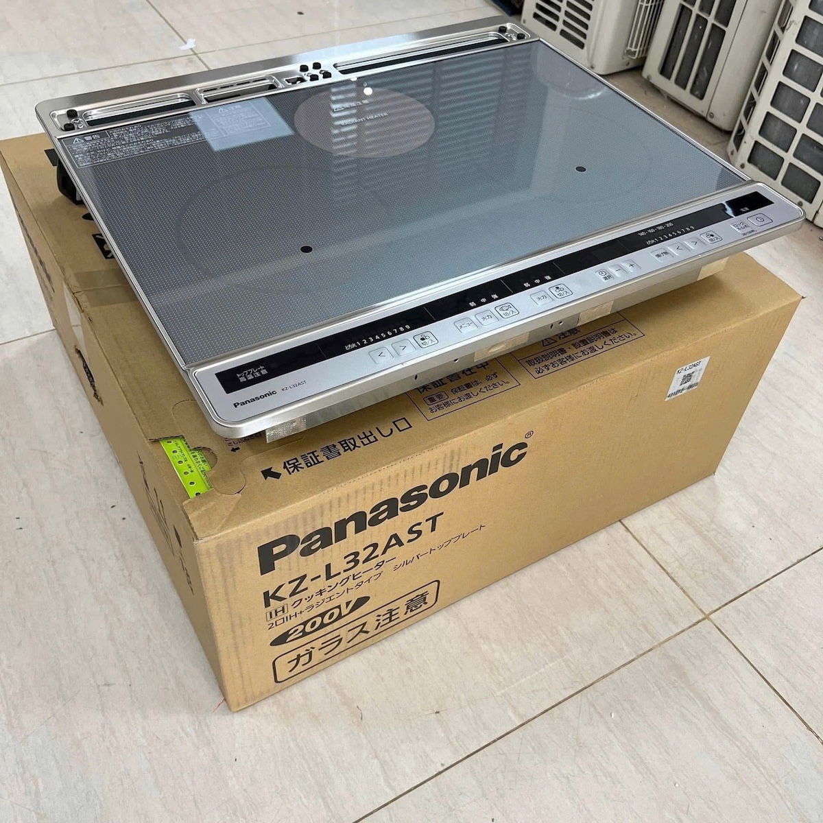 MỘT SỐ H&Igrave;NH ẢNH THỰC TẾ CỦA BẾP TỪ PANANSONIC KZ-L32AST TẠI JAPANSHOP.THT