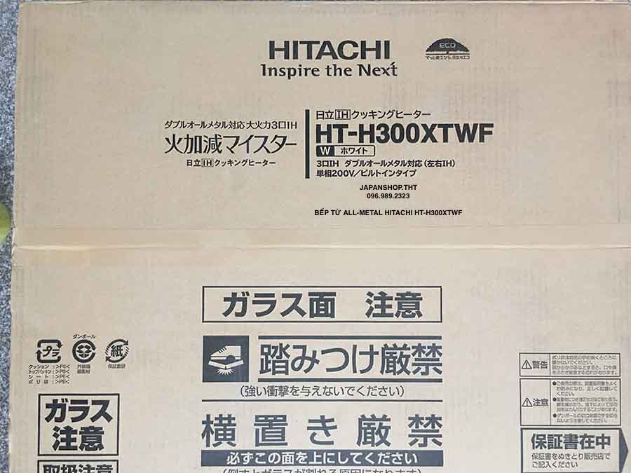 BẾP TỪ HITACHI ALL METAL HT-H300XTWF