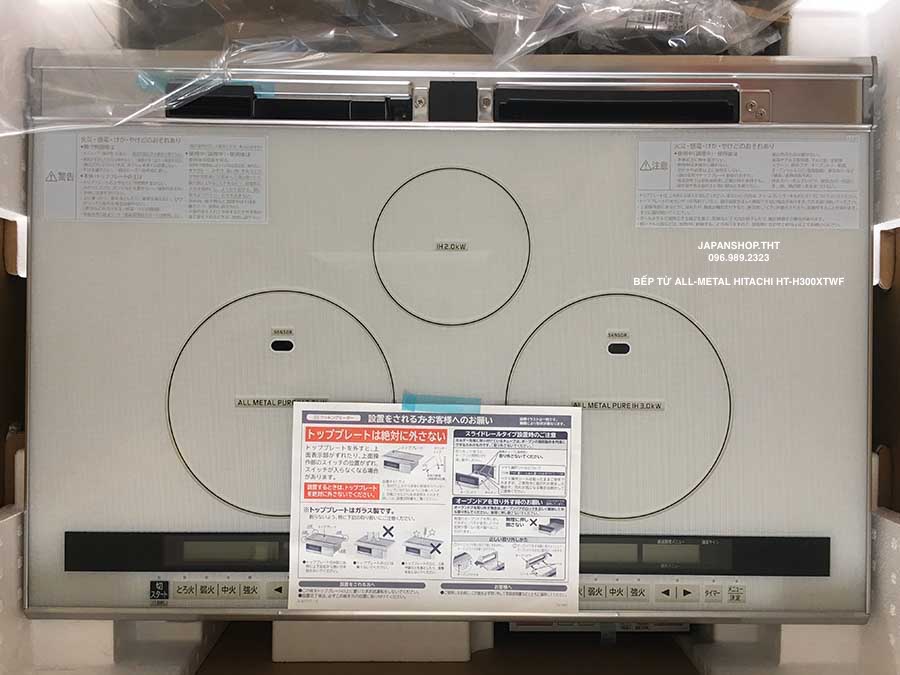 BẾP TỪ HITACHI ALL METAL HT-H300XTWF