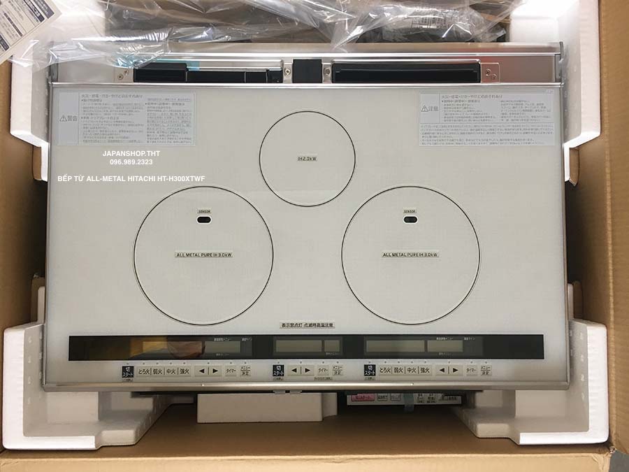 BẾP TỪ HITACHI ALL METAL HT-H300XTWF