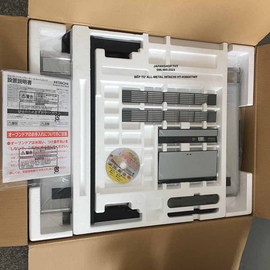 BẾP TỪ HITACHI ALL METAL HT-H300XTWF