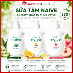 SỮA TẮM NAIVE NHẬT 530ML