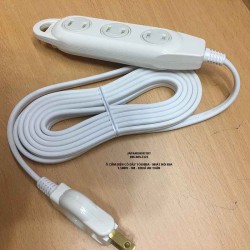 DÂY Ổ CẮM NHẬT NỘI ĐỊA TOSHIBA - CÓ KHOÁ AN TOÀN 