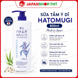 Sữa tắm ý dĩ Hatomugi Nhật bản (800ml)