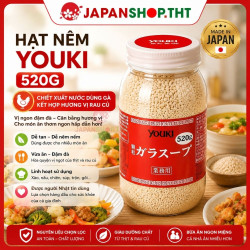 HẠT NÊM YOUKI NHẬT BẢN LỌ 520G