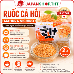 Ruốc Cá Hồi Nhật Bản Mahura 100g (2 Lọ)