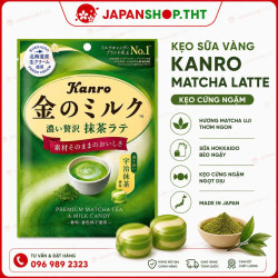 Kẹo sữa Matcha Kanro Nhật Bản 61g