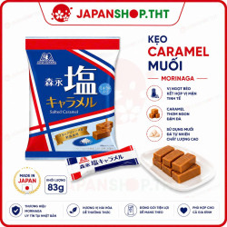 Kẹo Caramel Muối Morinaga 83g Nhật Bản – Vị Mặn Ngọt Đậm Đà