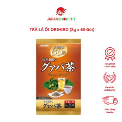 Trà Ổi Orihiro Nhật Bản, trà Guava Tea (2g x 60 gói)