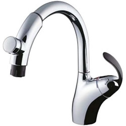 Vòi Rửa Chén Bát Nóng Lạnh TOTO TKN34PBTA Dây Rút Kéo Dài - Nội Địa Nhật