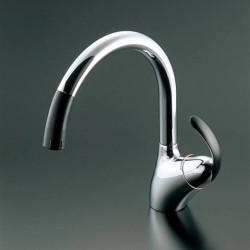 VÒI RỬA BÁT NÓNG LẠNH TOTO TKN34PBRRA – VÒI BẾP KÉO DÀI GOOSE NECK NỘI ĐỊA NHẬT