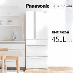 Tủ Lạnh Nội Địa Nhật Panasonic NR-FVF45S2 451L – 6 Cửa Đôi Siêu Mỏng 63cm | japanshopTHT.vn