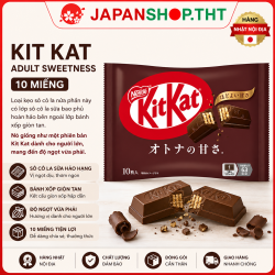 Kitkat socola Nhật nội địa - Vị Socola sữa hảo hạng