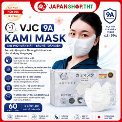 Khẩu Trang Nhật VJC9A Kami Mask 60 Chiếc