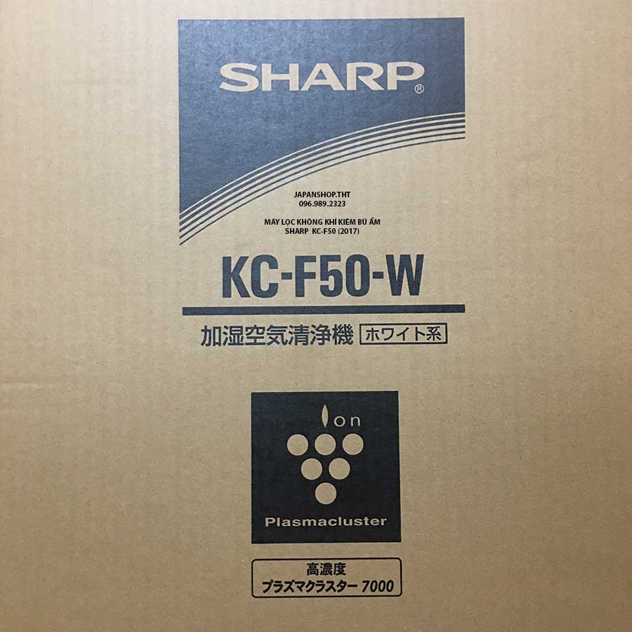 MÁY LỌC KHÔNG KHÍ KIÊM TẠO ẨM SHARP KC-F50 (2017)