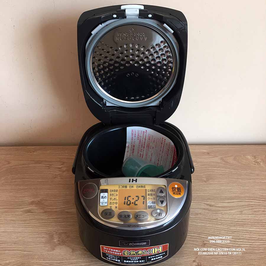 NỒI CƠM CAO TẦN 1 LÍT CON VOI (ZOJIRUSHI) NP-VN10-TA