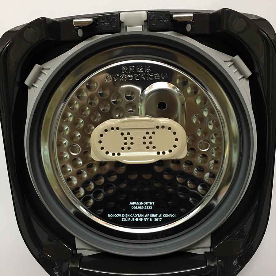 NỒI CƠM CAO TẦN ÁP SUẤT TRÍ TUỆ NHÂN TẠO AI CON VOI (ZOJIRUSHI) NP-NY18-XJ