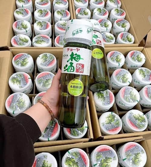 RƯỢU MƠ CHOYA NHẬT BẢN (720ML) mơ xanh