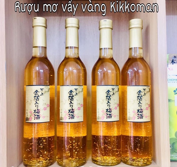 RƯỢU MƠ VẢY VÀNG NHẬT BẢN (500ML)