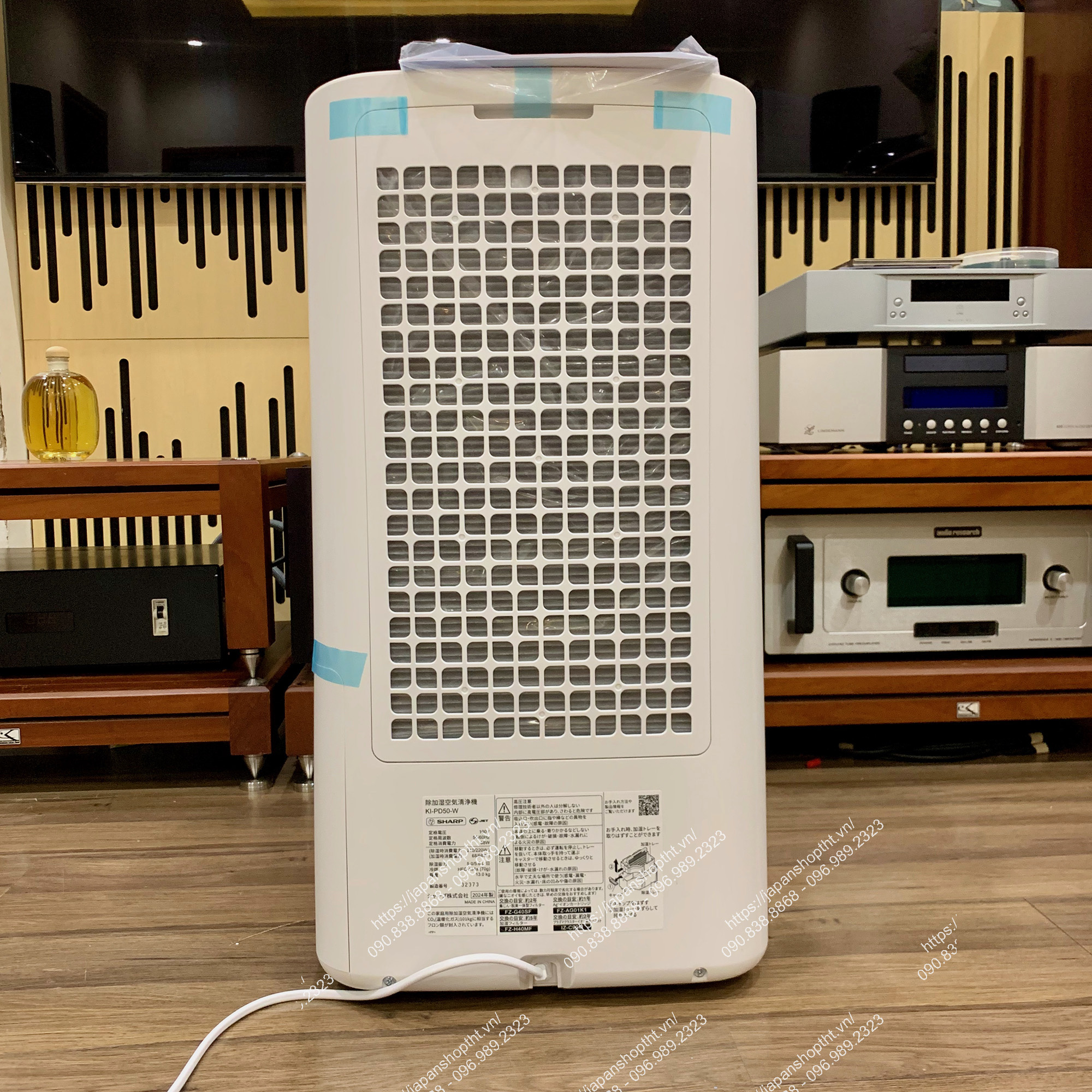 Máy Hút ẩm kiêm Lọc không khí và Bù ẩm VIP SHARP KI-PD50-W | japanshopTHT