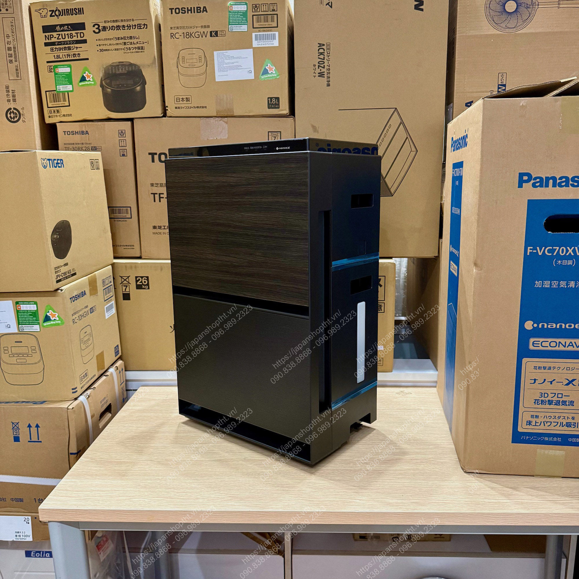 MÁY LỌC KHÔNG KHÍ KIÊM TẠO ẨM PANASONIC F-VC70XV