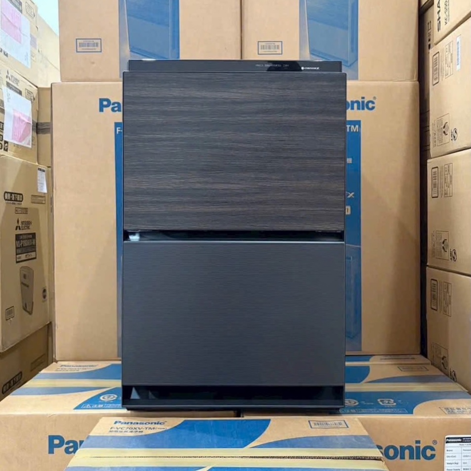 MÁY LỌC KHÔNG KHÍ KIÊM TẠO ẨM PANASONIC F-VC70XV-TM VÂN GỖ SANG TRỌNG