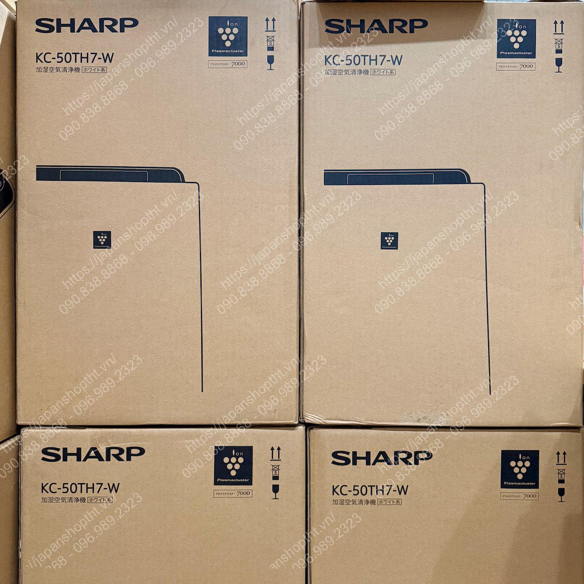 MÁY LỌC KHÔNG KHÍ KIÊM TẠO ẨM SHARP KC-50TH7-W