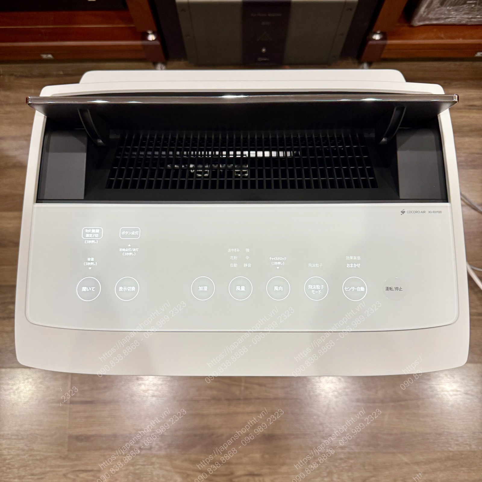 MÁY LỌC KHÔNG KHÍ BÙ ẨM SIÊU CAO CẤP SHARP KI-SX100-W NỘI ĐỊA NHẬT