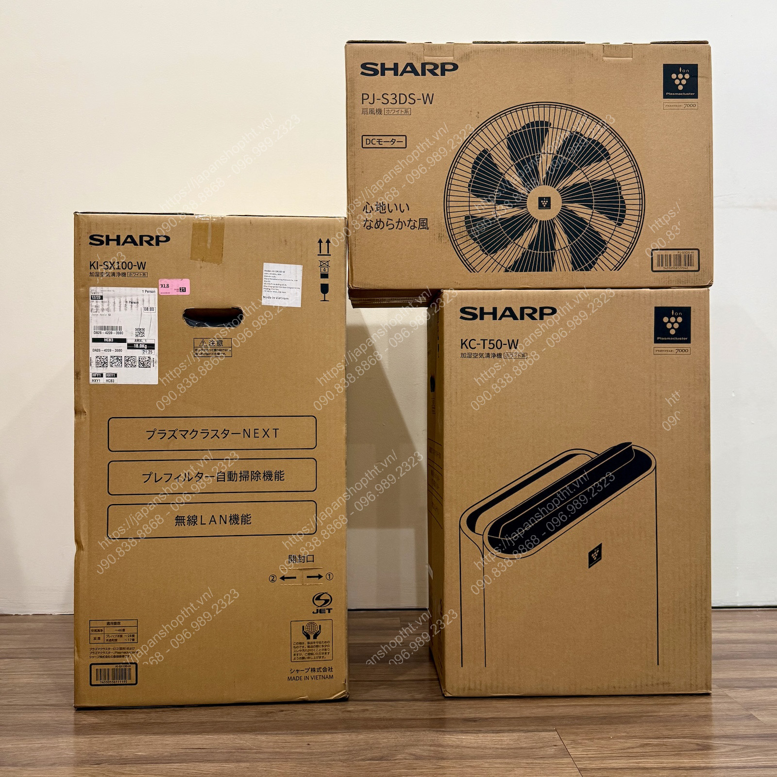 MÁY LỌC KHÔNG KHÍ BÙ ẨM SIÊU CAO CẤP SHARP KI-SX100-W NỘI ĐỊA NHẬT