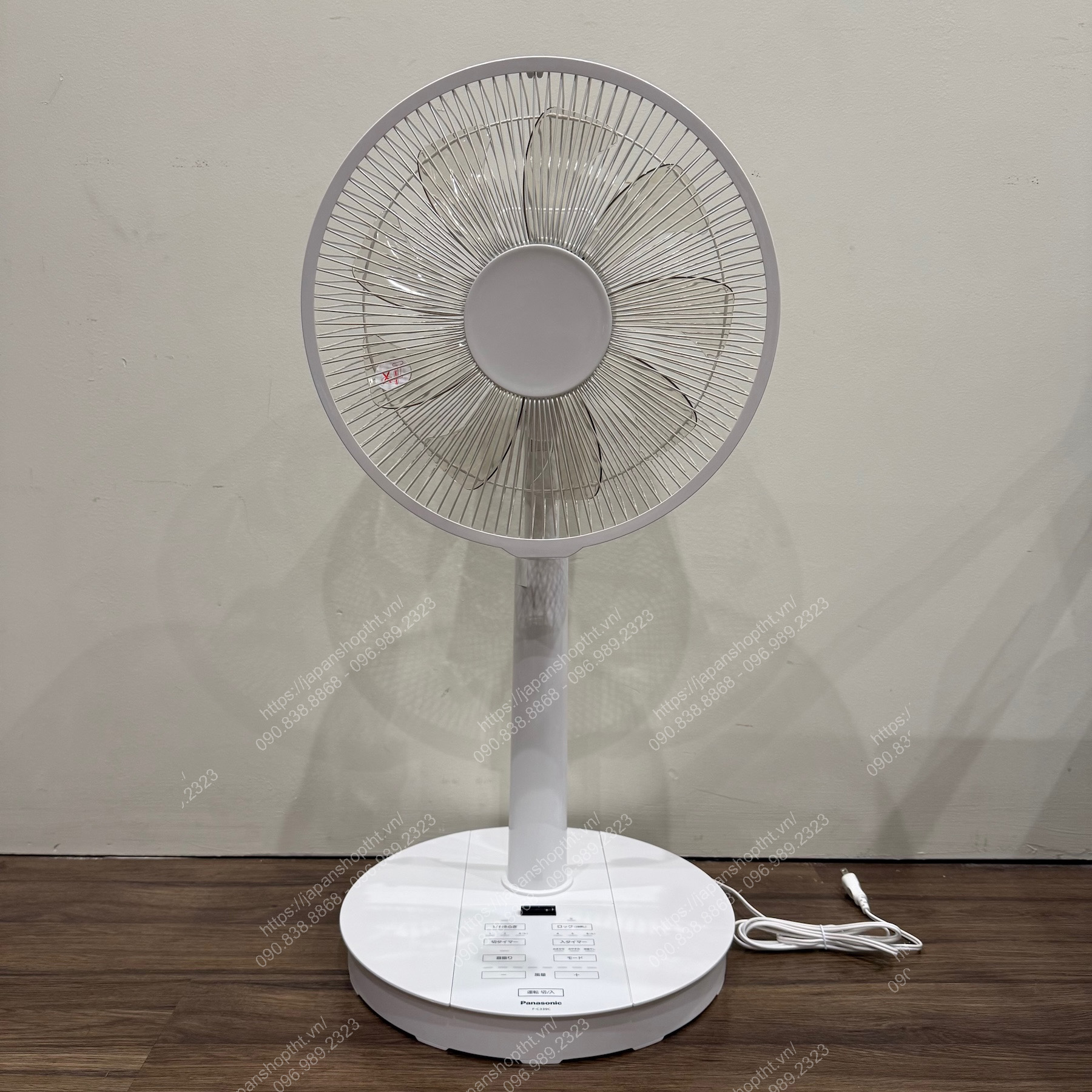 QUẠT NHẬT NỘI ĐỊA CAO CẤP PANASONIC F-C339C-W ĐỘNG CƠ DC 9 CÁNH