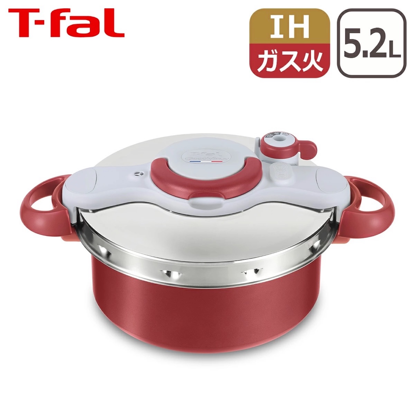 NỒI ÁP SUẤT T-FAL CLIPSOMINUT DUO 5.2L NỘI ĐỊA NHẬT