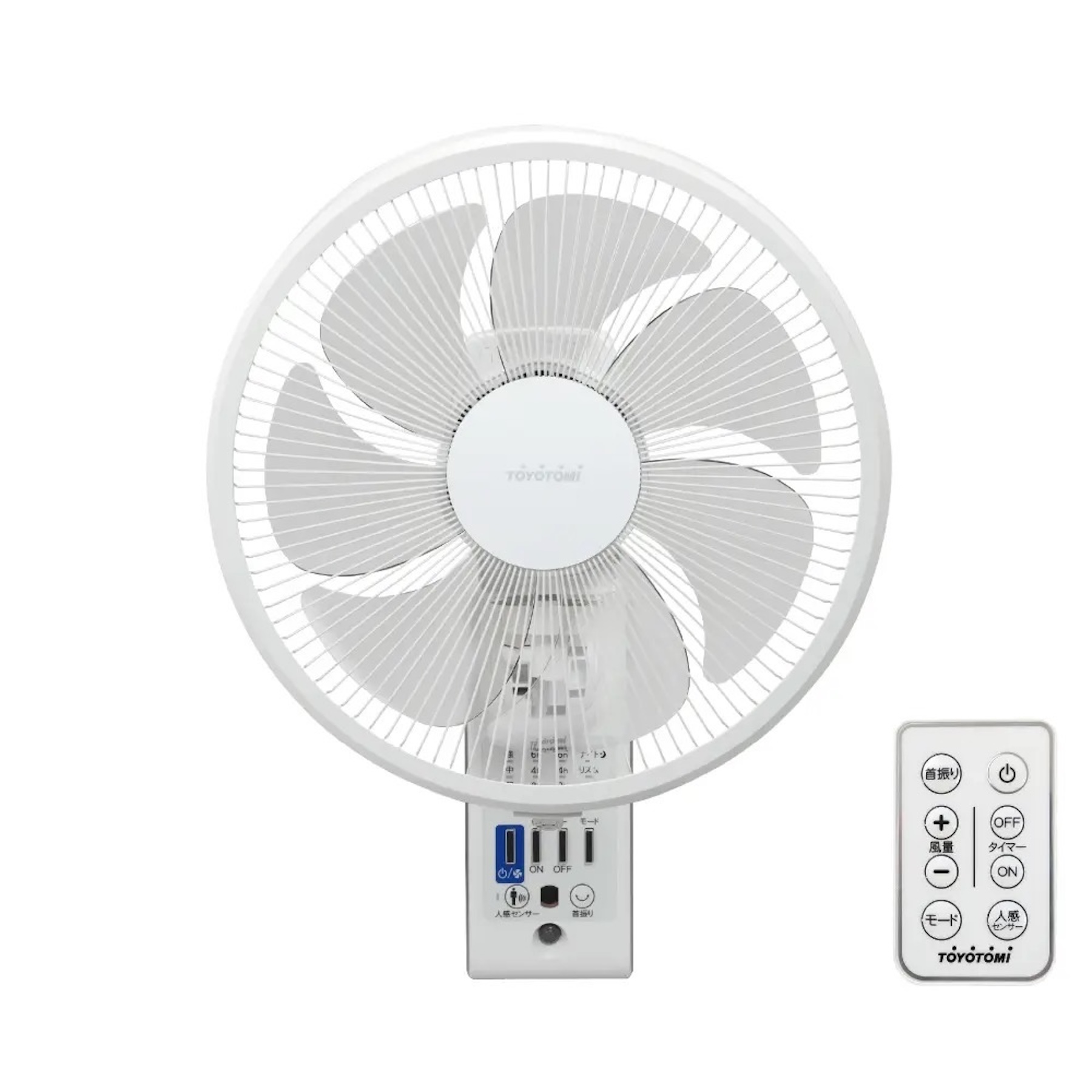 QUẠT ĐIỆN TREO TƯỜNG TOYOTOMI FW-S30R(W) – NỘI ĐỊA NHẬT CẢM BIẾN NGƯỜI
