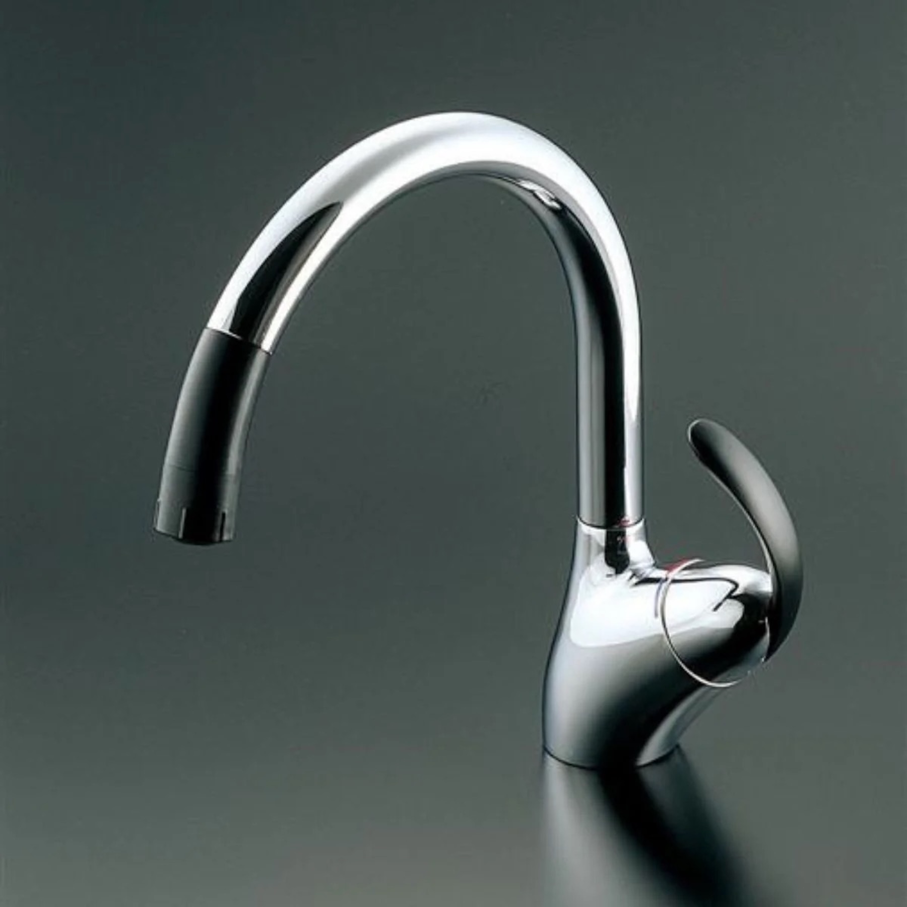 VÒI RỬA BÁT NÓNG LẠNH TOTO TKN34PBRRA – VÒI BẾP KÉO DÀI GOOSE NECK NỘI ĐỊA NHẬT