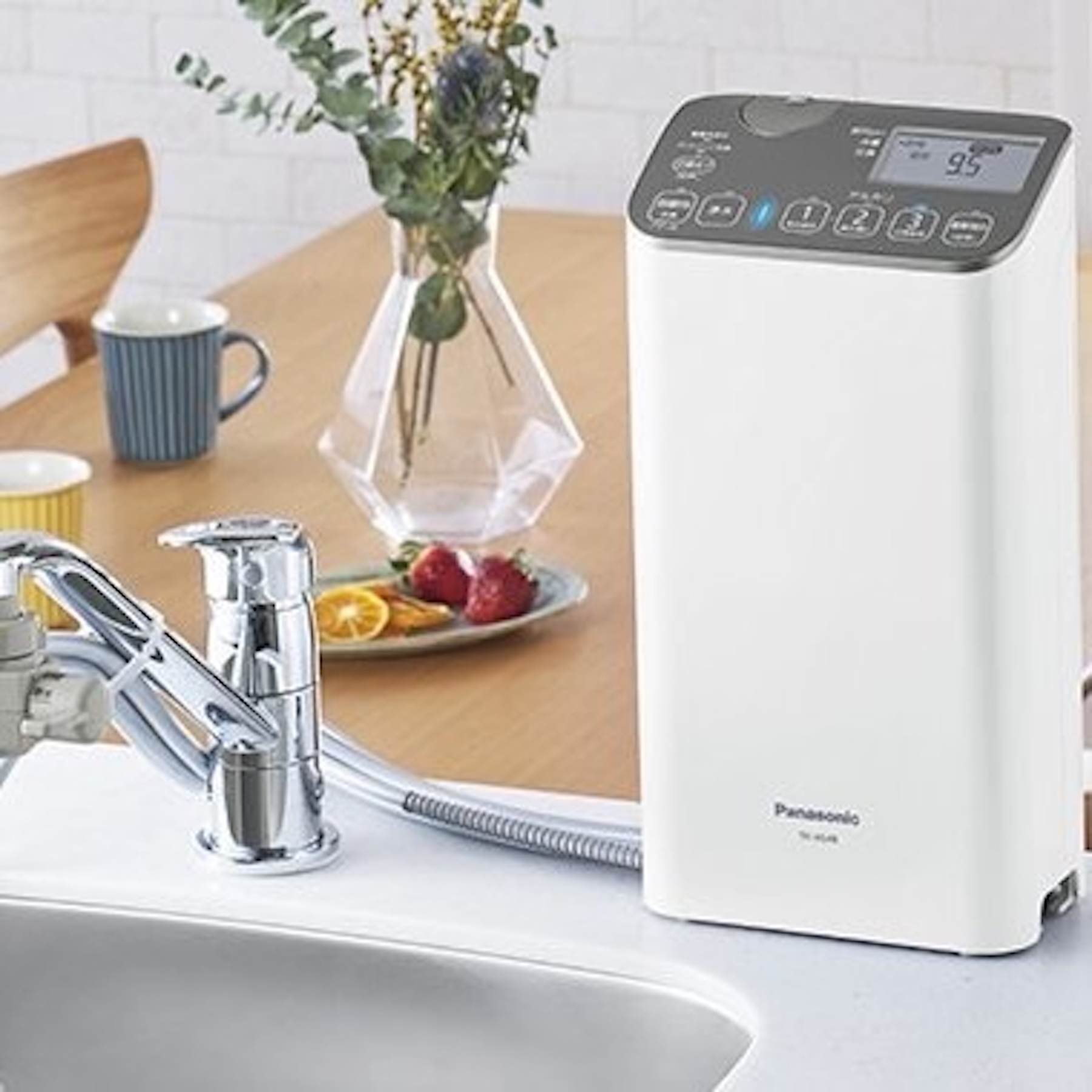 MÁY LỌC NƯỚC ĐIỆN GIẢI PANASONIC ALKALINE TK-AS48-S - NƯỚC CHUẨN NHẬT