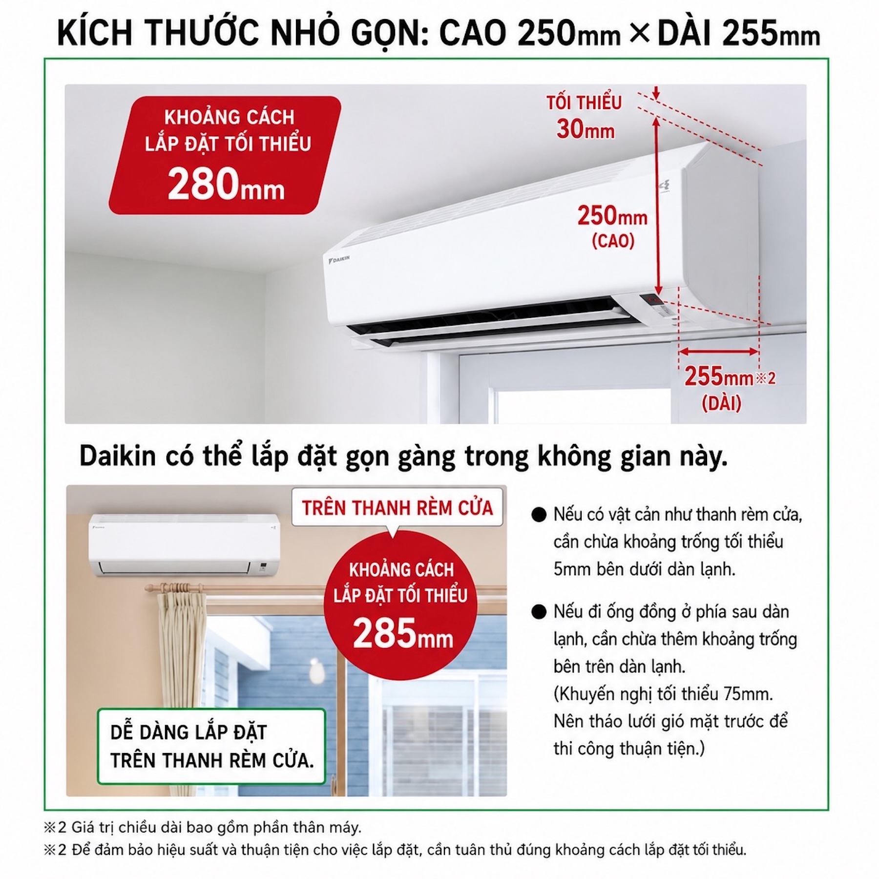Điều Hòa Hai Chiều DAIKIN S225ATES-W - F225ATES-W5 9000BTU Nội Địa Nhật | japanshopTHT.vn