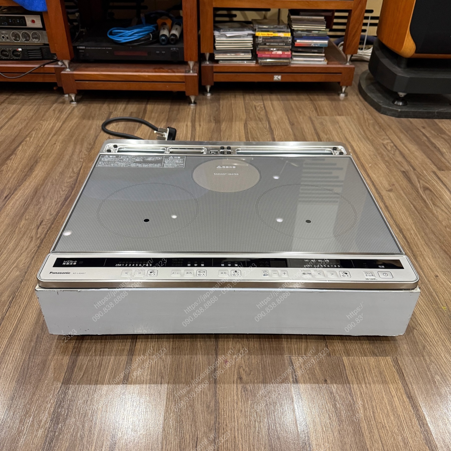 Bếp Từ Dương Nội Địa Nhật Panasonic KZ-L32AST / KZ-L32AS / KZ-L32AK Ốp Inox 304 – Giải Pháp Bếp Cao Cấp Cho Không Gian Bếp Hiện Đại