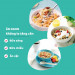 NGŨ CỐC TRÁI CÂY CALBEE ĐỎ NHẬT BẢN (GÓI 800g)