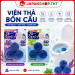 Viên Thả Bồn Cầu Khử Mùi Nhật Bản Seiwapro (60g x 3 viên)