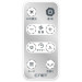 QUẠT TREO TƯỜNG C.NET CKDF308WH NỘI ĐỊA NHẬT – DC BIẾN TẦN, 8 CẤP GIÓ