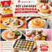 Bột Làm Bánh Crepe Morinaga 600g (150g x 4 Túi) Nhật Bản | Bánh Bông Lan